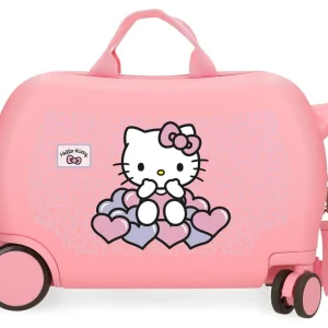 2031041 MALETA INF.ABS 4R.(2 MULTI.) 45CM. HELLO KITTY HEART