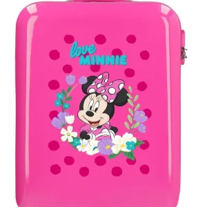 2271722 TROLLEY ABS 55CM.4R. MINNIE GOLDEN DAYS FUCSIA