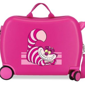 2119841 MALETA INF.ABS 4R.(2 MULTI.). GATO RISÓN FUCSIA
