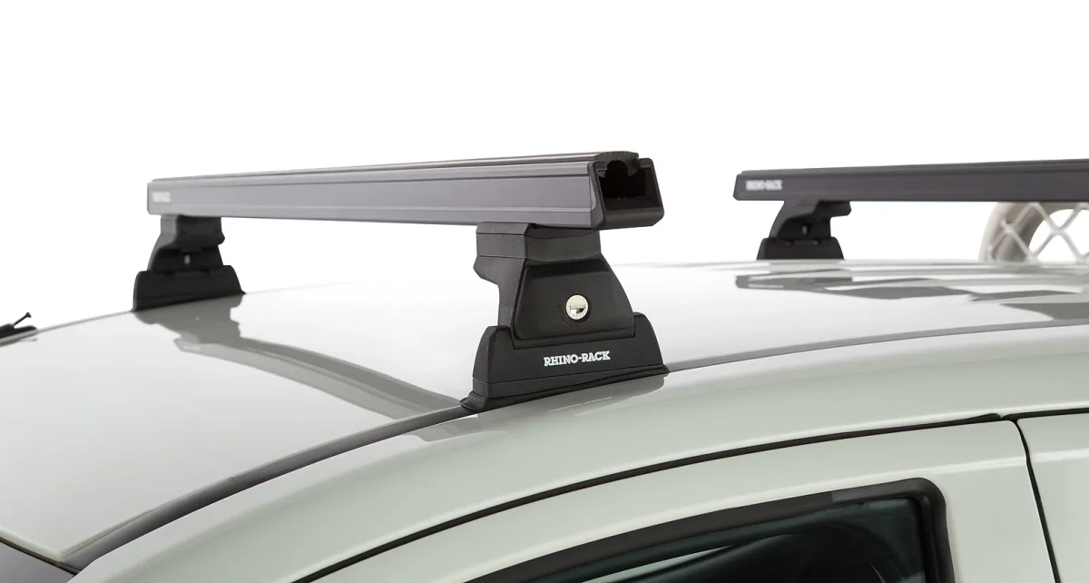 Kit 2 barres de toit noire 1250 mm Heavy Duty RLT600 Ditch Mount Mitsubishi L200 Gen V MQ/MR 2015+ - RHINO-RACK – Image 3